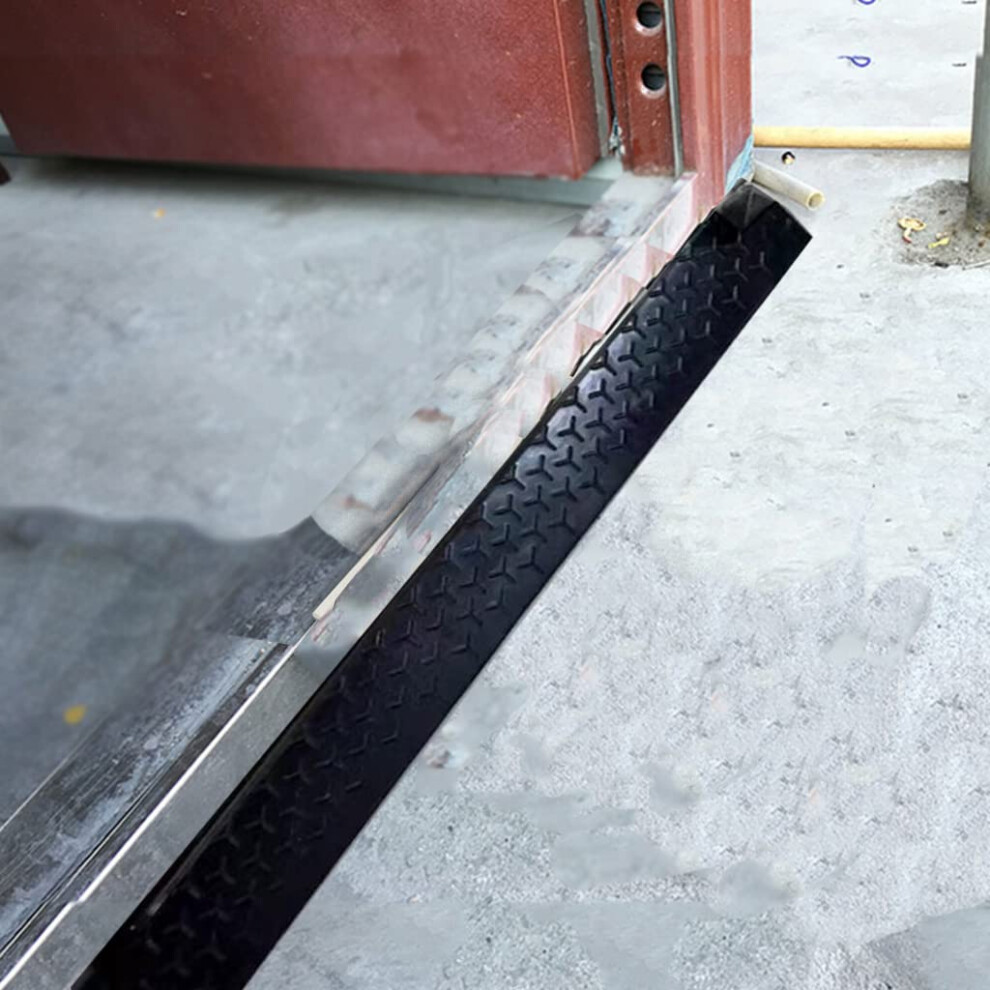 Heavy Duty Rubber Threshold Ramp for Wheelchair and Mobility Scooter, SlipâResistant, 0.4â2in Rise