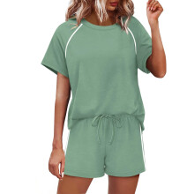 2 Piece Sets for Women Matching Sets Airport-mint green M