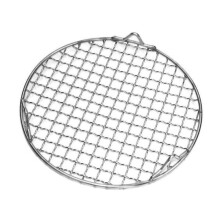 Round Non Stick BBQ Grill Mat Reusable Food Grade Mesh Temperature Resistant Easy Clean
