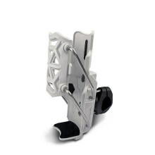 (White) Adaptive Cycling Bottle Holder, Motorcycle Water Bottle Holder with Screws Tool~