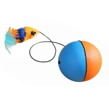 (orange) Interactive Cat Ball Toy,2024 New Automatic Moving Cat Ball Toy,Motion Ball Toy