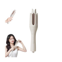 (British Standard, yellow) Adagio Hair Curler Device,New 2-in-1 Straight and Rolled Adagio Auto Hair Curler
