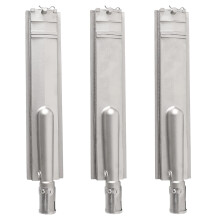 Stainless Steel 304 Grill Burners 15 7/8 Inch Set of 3 for Jenn Air Nexgrill Charbroil Replacement Parts