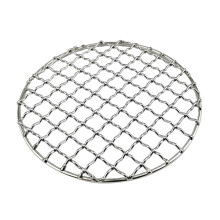Portable BBQ Grill Rack Stainless Steel Mesh for Camping Outdoor Cooking Fire Pit Use