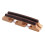 2pcs Banjo Bridge Set for Ukulele and Guitar, ThreeLegged Design, Stable Tone Transfer, Precut Strings 2