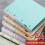 Pink A4 File Folder with Waterproof Protective Design, Refillable 4Hole Ring Binder for Office Documents 2