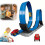 (Standard Version) Changeable Track with LED Light-Up Race Car,New Flexible Changeable Car Toys 1
