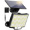 (2pcs, Without remote control) Elfeland Solar Light Outdoor 106 LED Super Bright Motion Sensor Solar Strong Power LED Garden Wall Lamp IP65 1