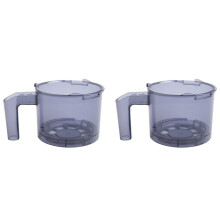 2X Replacement Outer Cup for NC300 NC301 - Ice Cream Maker Accessory for Creami Series