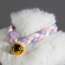 (K006) The 'Cosplay Choice' Features an Adorable Japanese Knot Collar Available in Eight Colors, Designed by Fursuit.