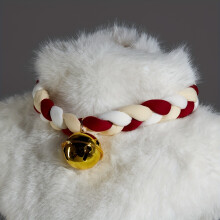 (K004) The 'Cosplay Choice' Features an Adorable Japanese Knot Collar Available in Eight Colors, Designed by Fursuit.