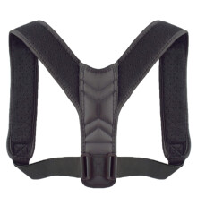 Adjustable Back Posture Corrector for Men and Women, Ergonomic Spine and Shoulder Support Brace, Breathable Black M