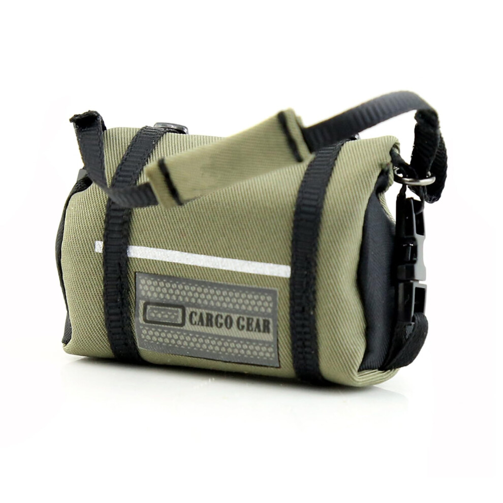 1/24 Rc Crawler Accessories Realistic Roof Cargo Travel Bag For Trx4m Scx24 Ax24 Fcx24 1/18 Green 9330225691976