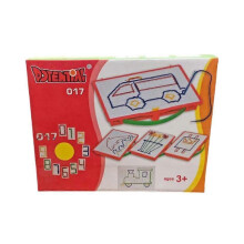 (boxed) DIY Children String Braided Drawing Board,String Art Kit for Kids Colored Ropes