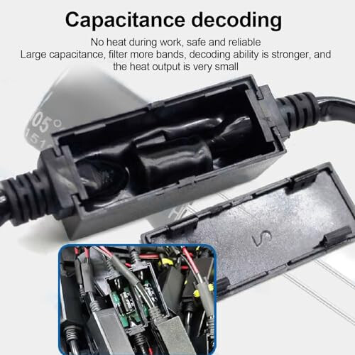 2Pcs LED Headlight Decoder H11 H8 H9 CANBUS Error Canceller No Flicker Plug and Play Harness for Cars 2
