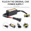 2Pcs LED Headlight Decoder H11 H8 H9 CANBUS Error Canceller No Flicker Plug and Play Harness for Cars 5