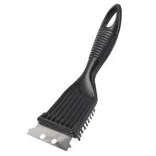 Grill Cleaning Brush and Scraper with Ergonomic Grip Handle for BBQ DualAction Cleaning