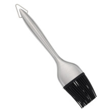 Silicone Basting Brush Stainless Steel Oil Brush for BBQ Grilling and Baking Heat Resistant Easy Clean