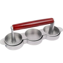 Burger Press Slider Patty Maker for Fast Patty Formation and Easy Clean BBQ Kitchen Tool