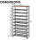 10 Tier Tall Shoe Rack 10