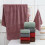 Microfiber Bath Towel Set Quick Dry Soft Absorbent Nordic Solid Color Bathroom Towels for Couples 2