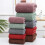 Microfiber Bath Towel Set Quick Dry Soft Absorbent Nordic Solid Color Bathroom Towels for Couples 3