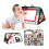 (Black and Red) Foldable Distorting Mirror ToyStimulates Visual Awareness,Vision Training 1