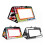 (Orange) Foldable Distorting Mirror ToyStimulates Visual Awareness,Vision Training 1