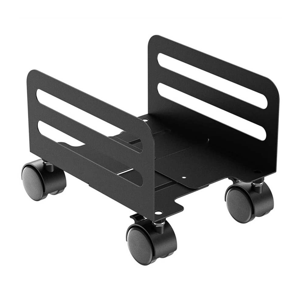 Adjustable Cpu Stand With Wheels For Desktop Computer, Rolling Tower Stand With Locking Casters 9330225650461