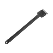 Sturdy Wire Grill Brush with Scraper for Fast BBQ Grill Cleaning, Ergonomic NonSlip Grip for Gas Grills