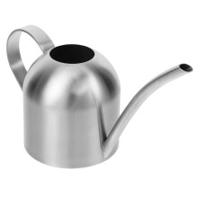 Stainless Steel Watering Can 500ml Long Spout Precision Pour for Indoor Outdoor Plant and Flower Care