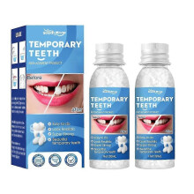 (2PCS) Permanent Tooth Filling Cement DIY Dental Repair Kit for Cavities and Tooth Restoration 1 3 Pack Options