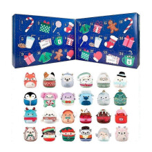 Advent Calendar 2025, 24-Day Holiday Christmas Advent Calendar, 24Pcs PVC Mini Toys, Birthday Christmas Gift for Kids Adults