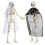 2 Skeleton Full Life Size Poseable Human Halloween Party Prop Haunted House Decor 1