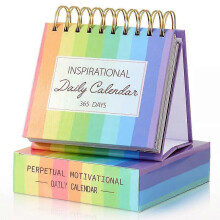 (5) 365 Days Daily Calendar 2025 Motivational Desk Calendar 2025 Mini Calendar