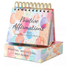 (2) 365 Days Daily Calendar 2025 Motivational Desk Calendar 2025 Mini Calendar