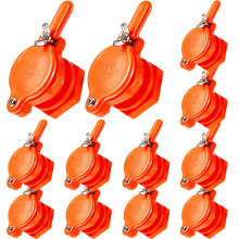 10 Pcs Yellow Plastic Honey Gate Valve for Extractor, Durable Honey Extractor Tap for Beekeeping Buckets