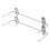 Bee Hive Frame Holder Silver 1pc, Hands Side Mount Support Bracket for Easy Hive Inspection 2