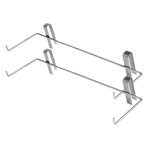 Bee Hive Frame Holder Silver 1pc, Hands Side Mount Support Bracket for Easy Hive Inspection 1