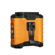 (Orange 10000 MAh) Turbo Track Fan, Turbotrack Fan, Belt Clip On Waist Portable Cooling