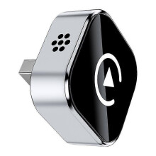 (Silver) Relativelk Carplay,Relativelk Wireless Carplay for Wired CarPlay & Android Auto
