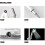 High Pressure Shower Head with Automatic LED Color Changing for Bathroom 4