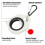 Durable Cable Tie Organizer for Electrical and DIY Projects - 10Pcs Set 2