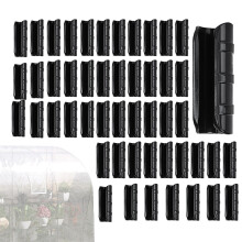 Greenhouse Clips for Film and Netting, SnapOn Garden Netting Clips with Secure Grip and WindResistant Hold