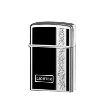 Windproof Torch Lighter Refillable Butane Jet with Adjustable Blue Flame for Camping BBQ Candle Gifts (Color D)