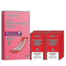 (1 pair, Red) Teeth Whitening Strips For Teeth Sensitive,teeth Whitening Strip Kit Non-sensitive Whitening Strips
