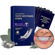(14pairs, Blue) Teeth Whitening Strips For Teeth Sensitive,teeth Whitening Strip Kit Non-sensitive Whitening Strips