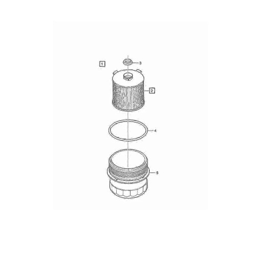 Filtro olio per Volvo XC90 XC60 S60 V40 (modelli 2010 2022) 1