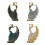 Exquisite handgefertigte Pfau-Dame-Tanzstatue, elegante-B 2