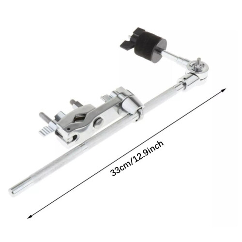 Drum Clamp Adjustable Cymbal Mount with Secure Lock, Universal Drum Hardware, Durable Metal Construction 1